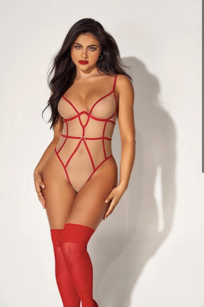 Teddy Nude/Red